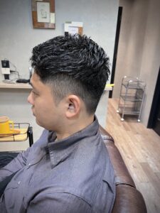 お客様スタイル✂︎    北浦和床屋MOLGECO (モルジェコ)